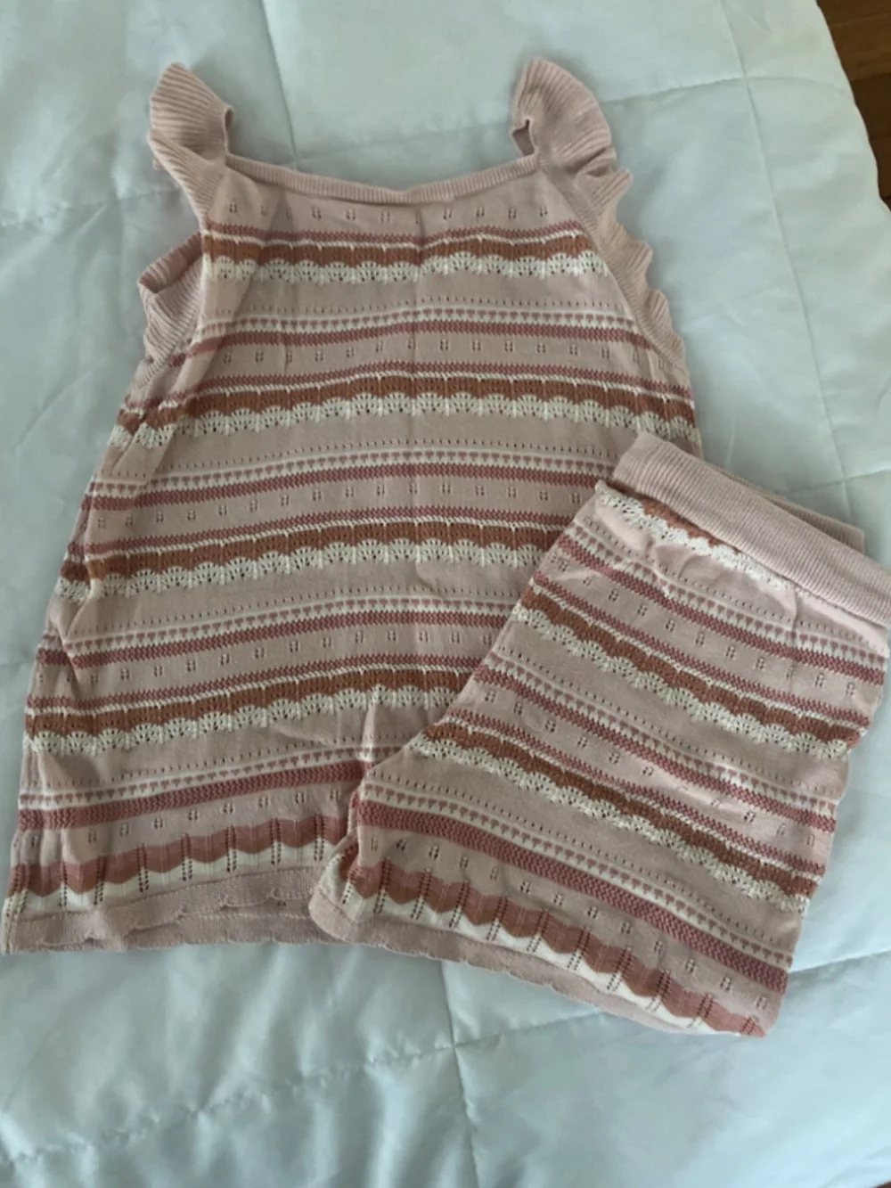 Little co. Crochet tank sets
